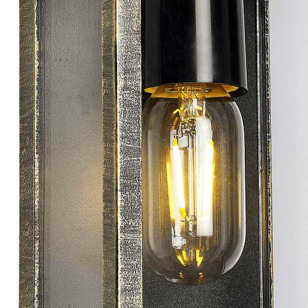 Luminosity Designs - Nimah Outdoor Flush Wall Lantern - Luminosity Designs Ltd