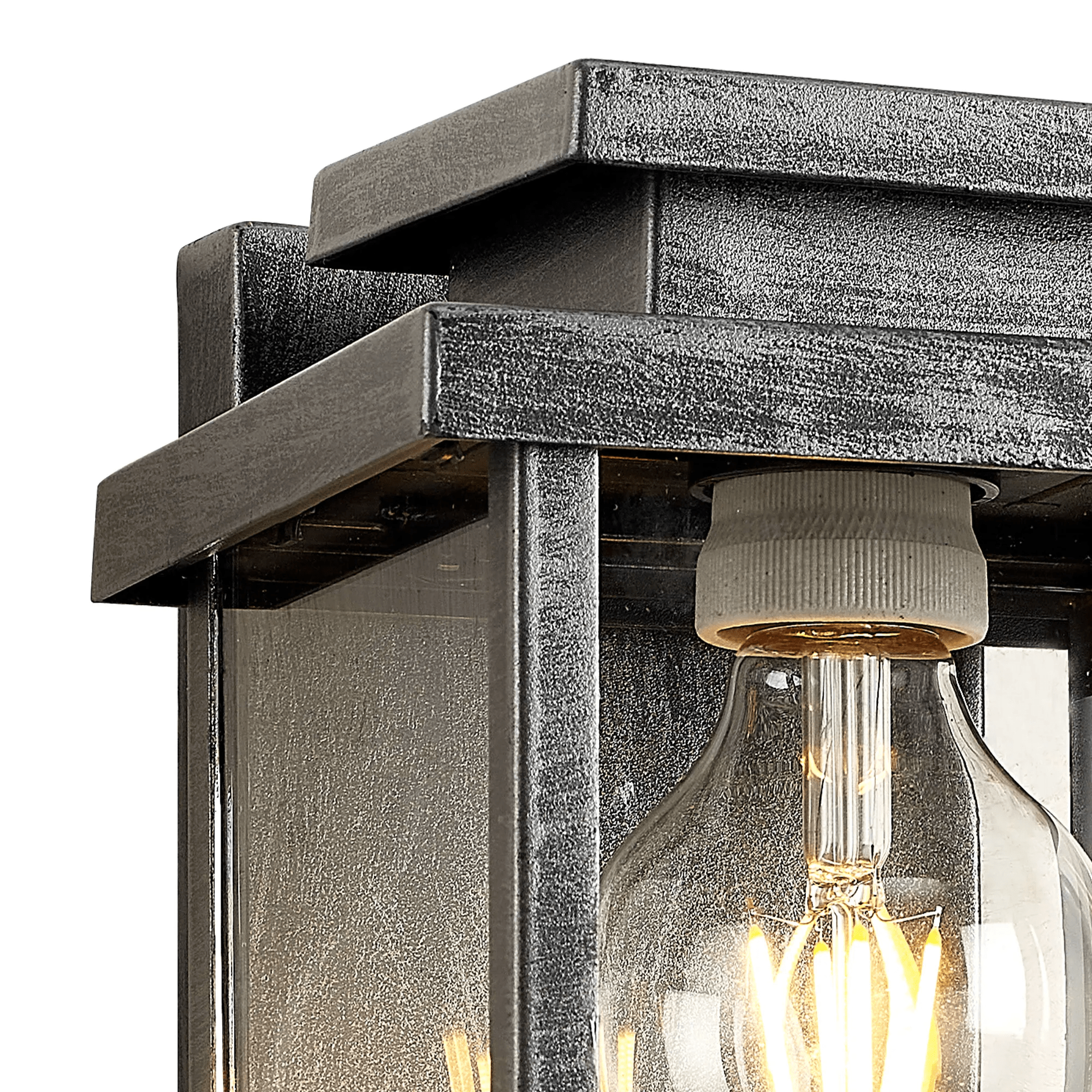 Luminosity Designs - Nimah Outdoor Flush Wall Lantern - Luminosity Designs Ltd