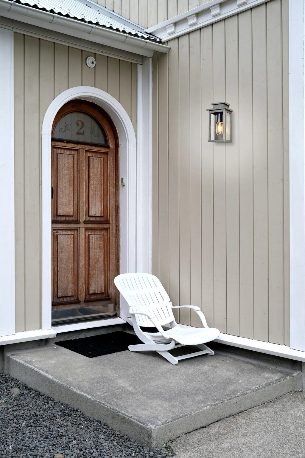 Luminosity Designs - Nimah Outdoor Flush Wall Lantern - Luminosity Designs Ltd