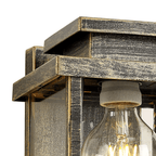 Luminosity Designs - Nimah Outdoor Flush Wall Lantern - Luminosity Designs Ltd
