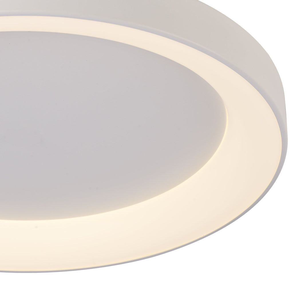 Mantra - Niseko II Ring Ceiling 50cm 40W LED, 2700K - 5000K Tuneable, 2950lm, Remote Control & APP - Luminosity Designs Ltd