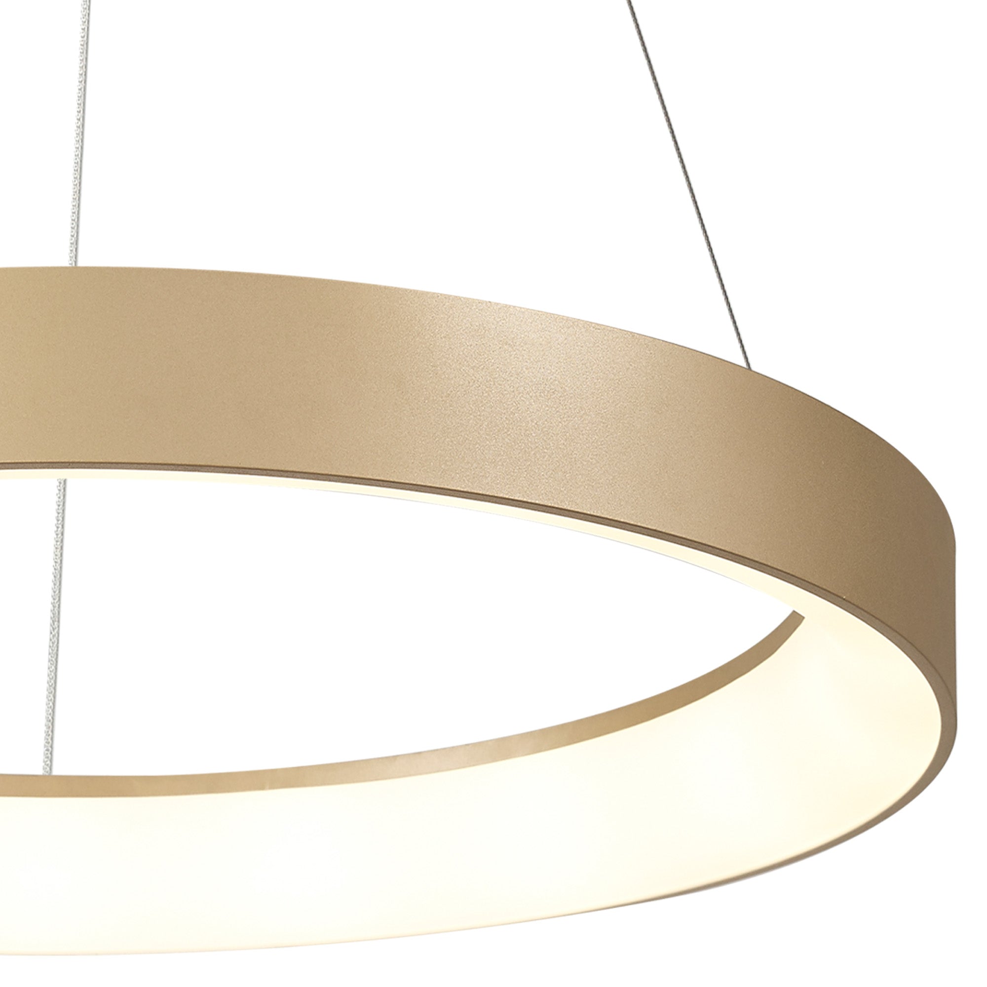 Mantra - Niseko II Ring Pendant 50cm 40W LED, 2700K - 5000K Tuneable, 2950lm, Remote Control & APP - Luminosity Designs Ltd