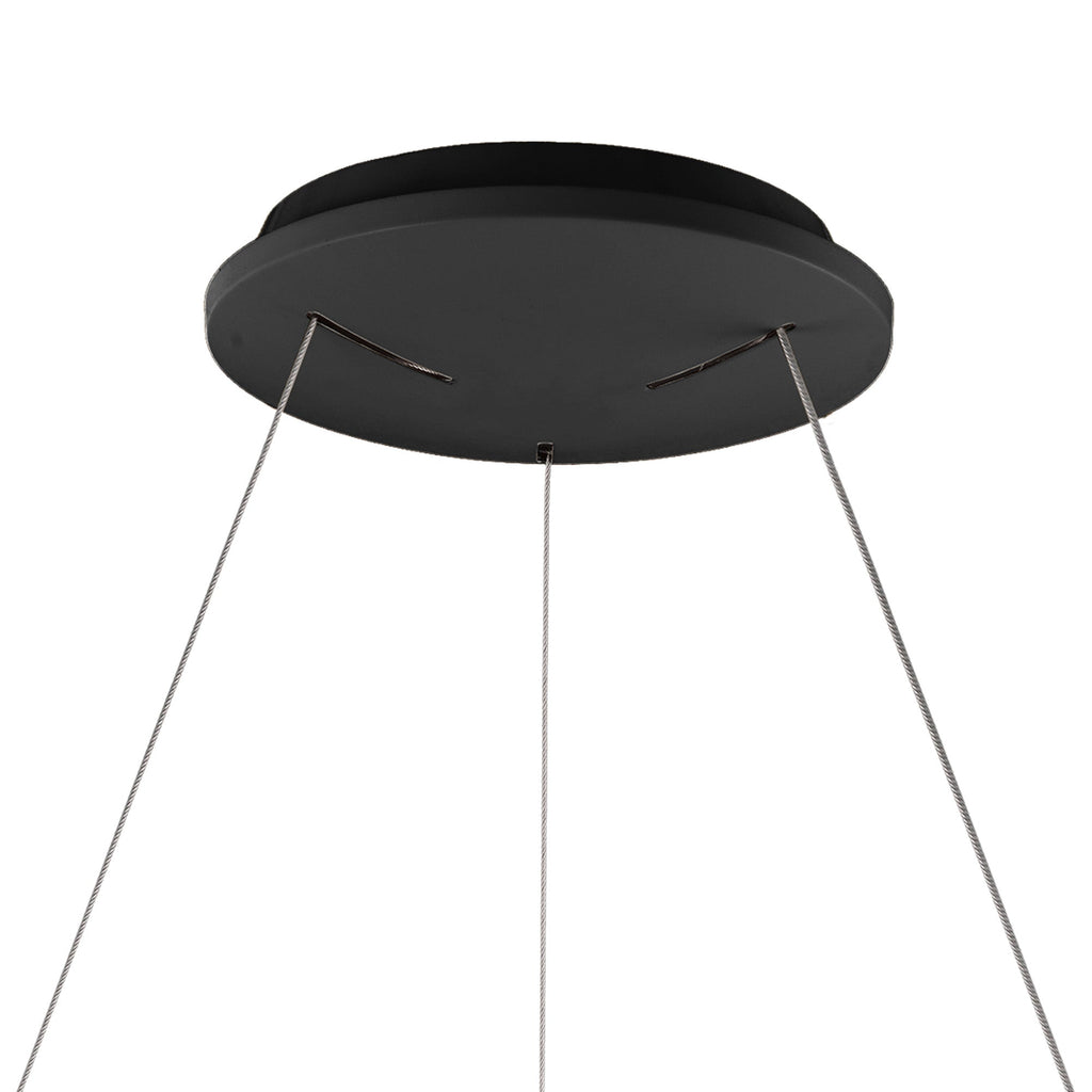 Mantra - Niseko II Ring Pendant 50cm 40W LED, 2700K - 5000K Tuneable, 2950lm, Remote Control & APP - Luminosity Designs Ltd
