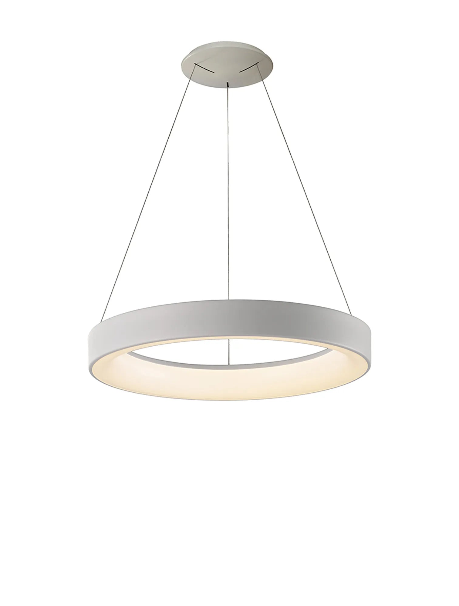 Mantra - Niseko II Ring Pendant 50cm 40W LED, 2700K - 5000K Tuneable, 2950lm, Remote Control & APP - Luminosity Designs Ltd