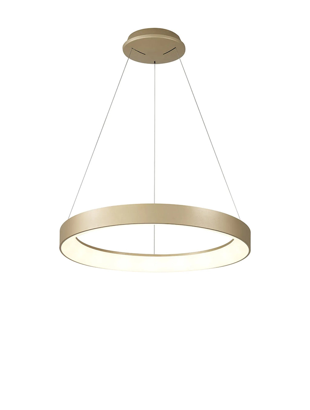 Mantra - Niseko II Ring Pendant 50cm 40W LED, 2700K - 5000K Tuneable, 2950lm, Remote Control & APP - Luminosity Designs Ltd