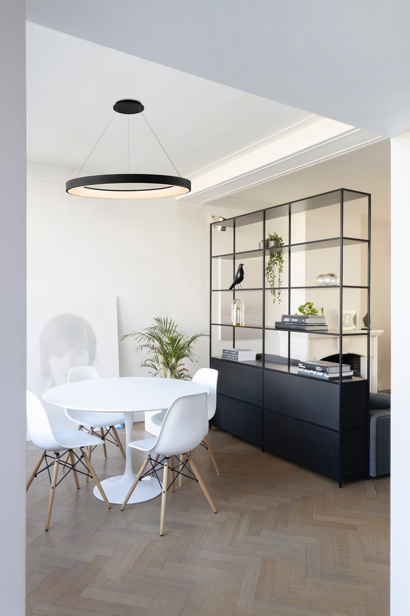 Mantra - Niseko II Ring Pendant 65cm 50W LED, 2700K - 5000K Tuneable, 3760lm, Remote Control & APP, - Luminosity Designs Ltd
