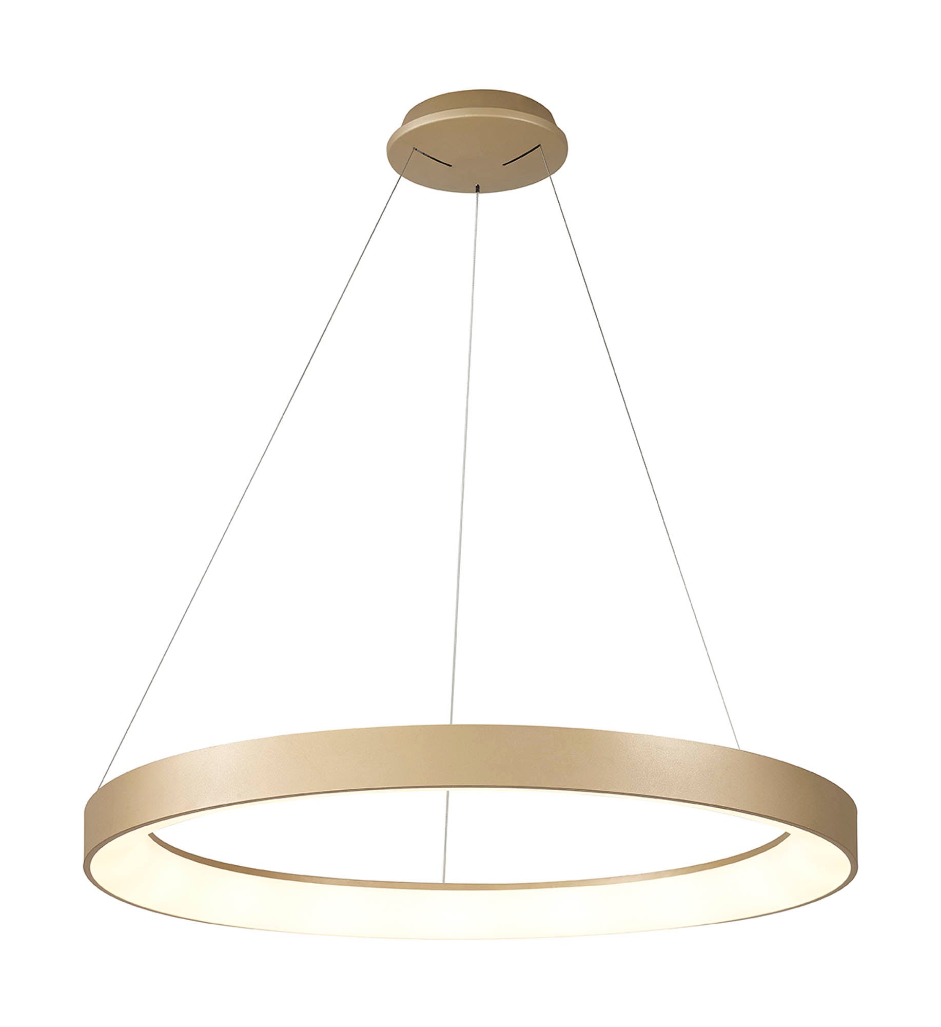 Mantra - Niseko II Ring Pendant 90cm 66W LED, 2700K - 5000K Tuneable, 5440lm, Remote Control - Luminosity Designs Ltd