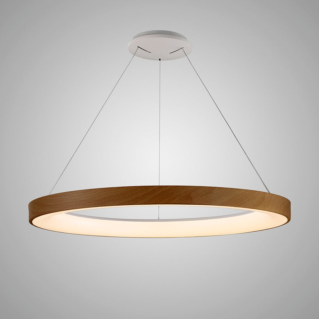 Mantra - Niseko II Ring Pendant 90cm 66W LED, 2700K - 5000K Tuneable, 5440lm, Remote Control - Luminosity Designs Ltd
