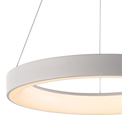 Niseko II Ring Pendant 65cm 50W LED, 2700K-5000K Tuneable, 3760lm, Remote Control & APP,