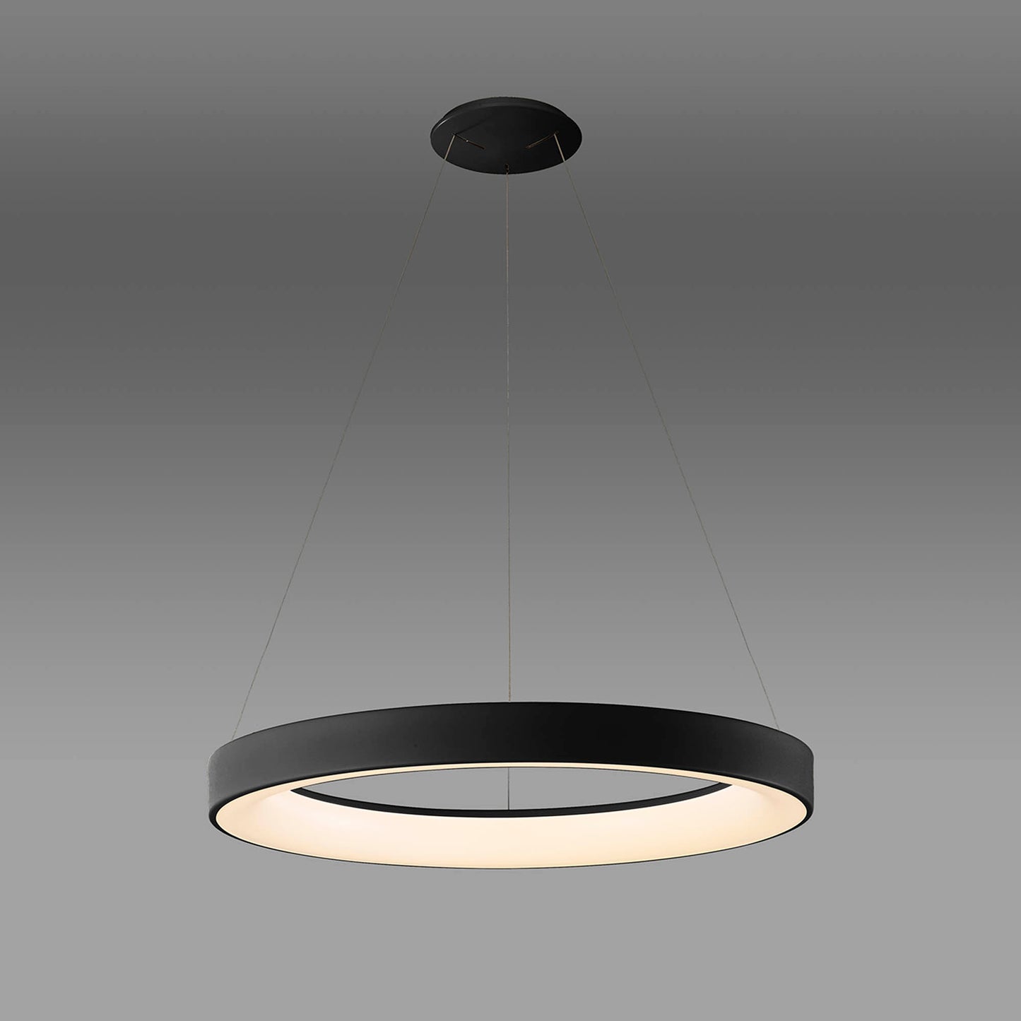 Niseko II Ring Pendant 65cm 50W LED, 2700K-5000K Tuneable, 3760lm, Remote Control & APP,