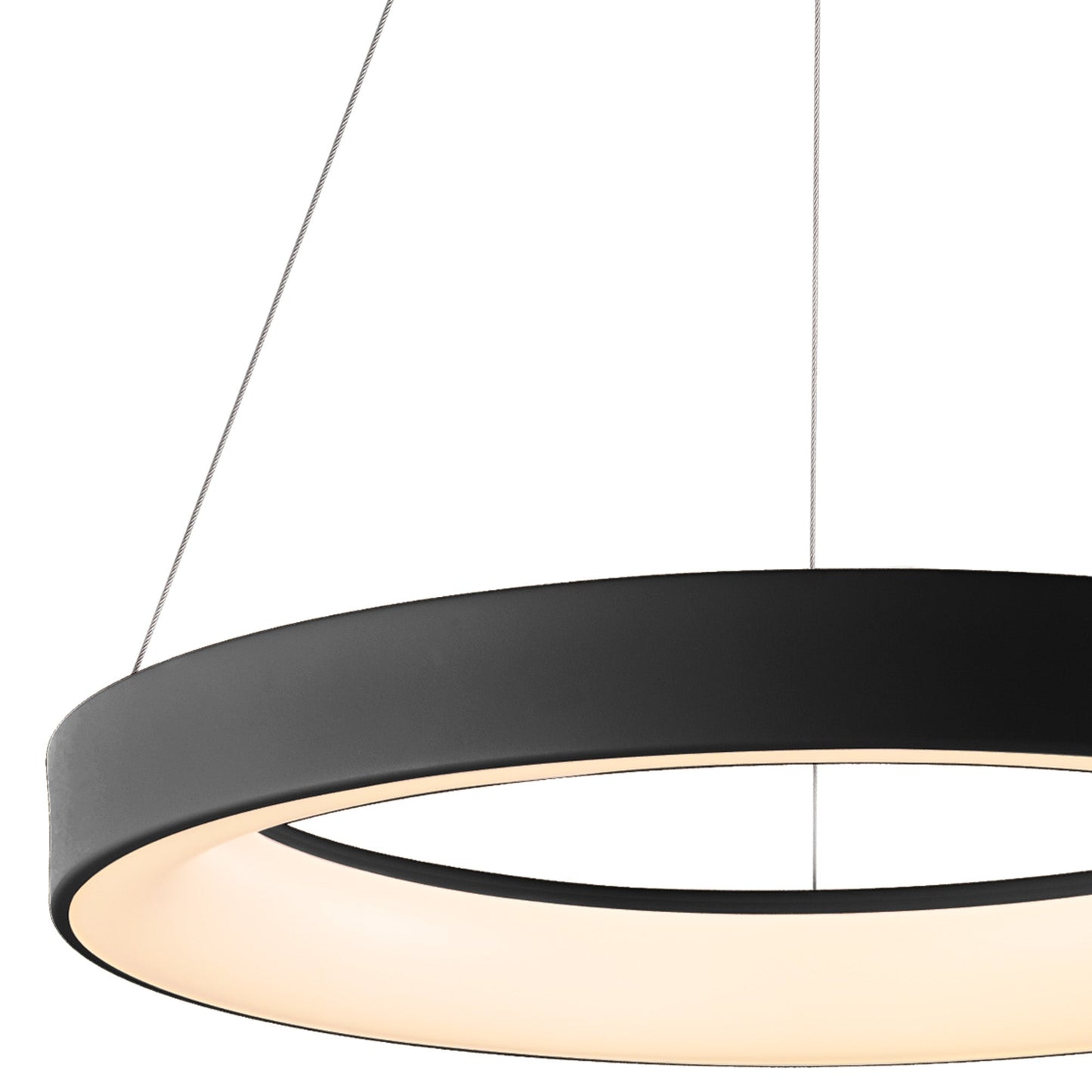 Niseko II Ring Pendant 65cm 50W LED, 2700K-5000K Tuneable, 3760lm, Remote Control & APP,