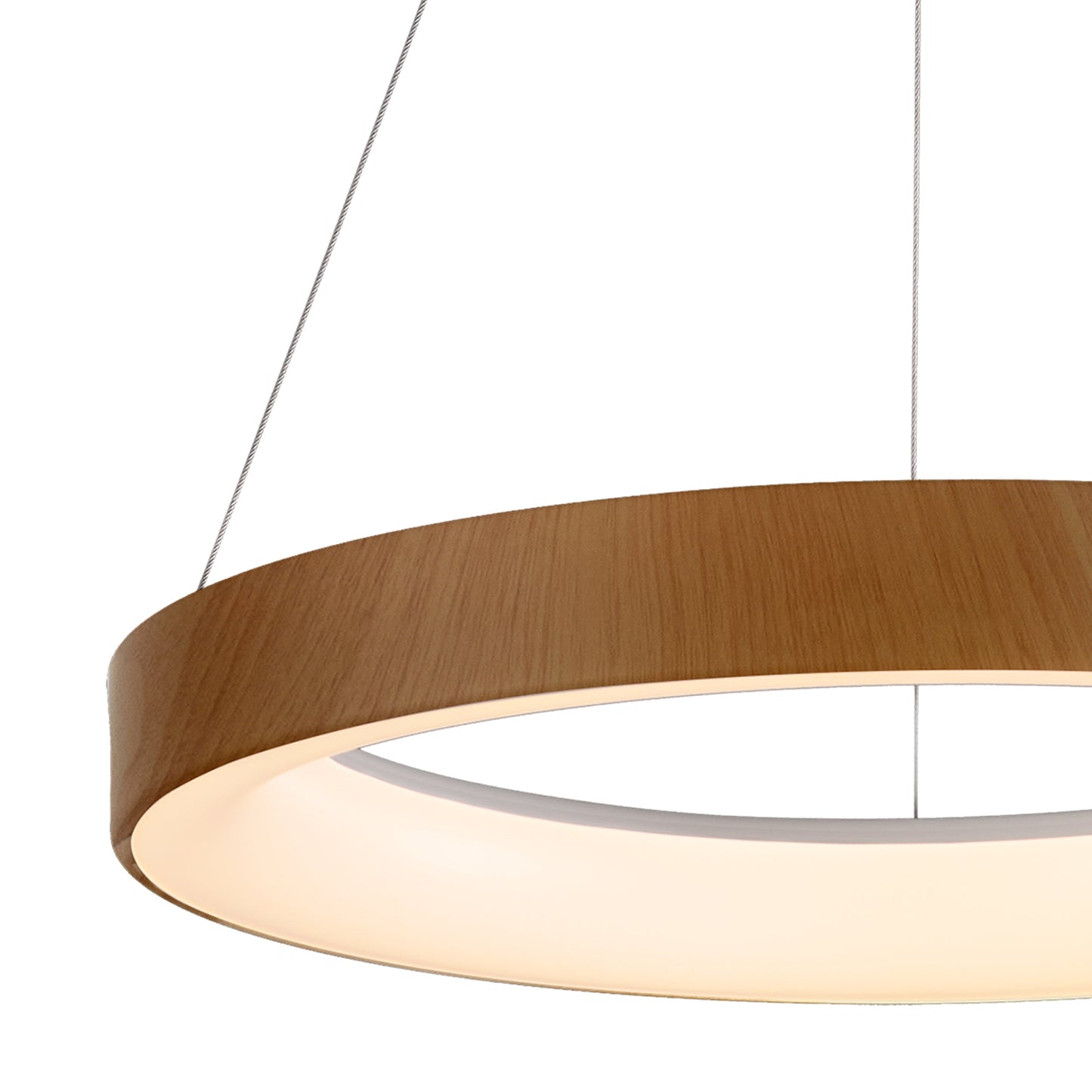 Niseko II Ring Pendant 50cm 40W LED, 2700K-5000K Tuneable, 2950lm, Remote Control & APP