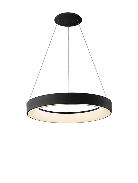 Niseko II Ring Pendant 50cm 40W LED, 2700K-5000K Tuneable, 2950lm, Remote Control & APP