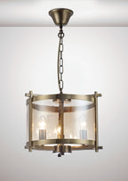 Deco - Nolan 3 Light Lantern - Luminosity Designs Ltd