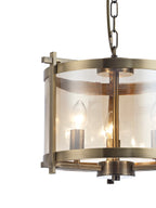 Deco - Nolan 3 Light Lantern - Luminosity Designs Ltd