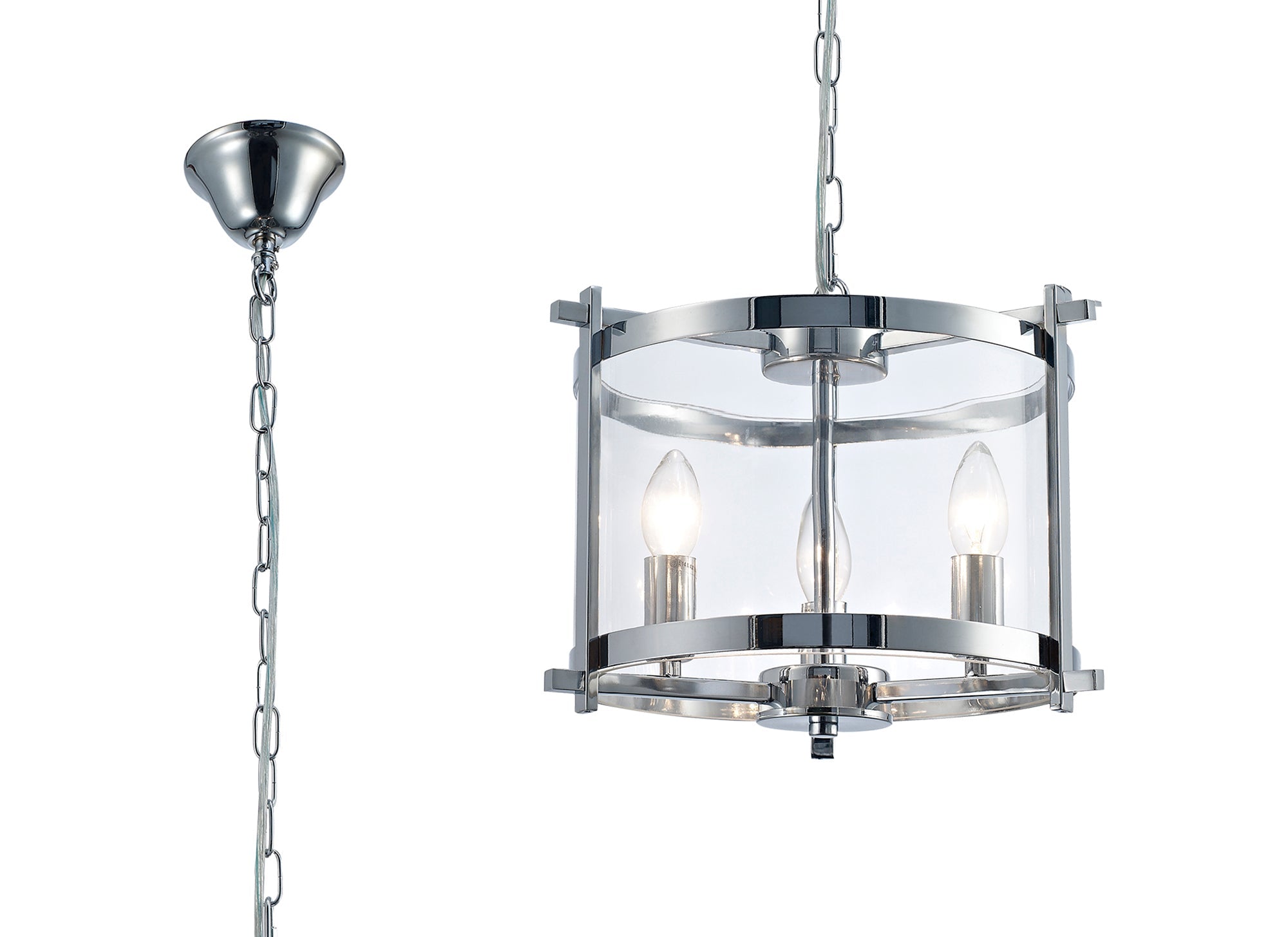 Deco - Nolan 3 Light Lantern - Luminosity Designs Ltd
