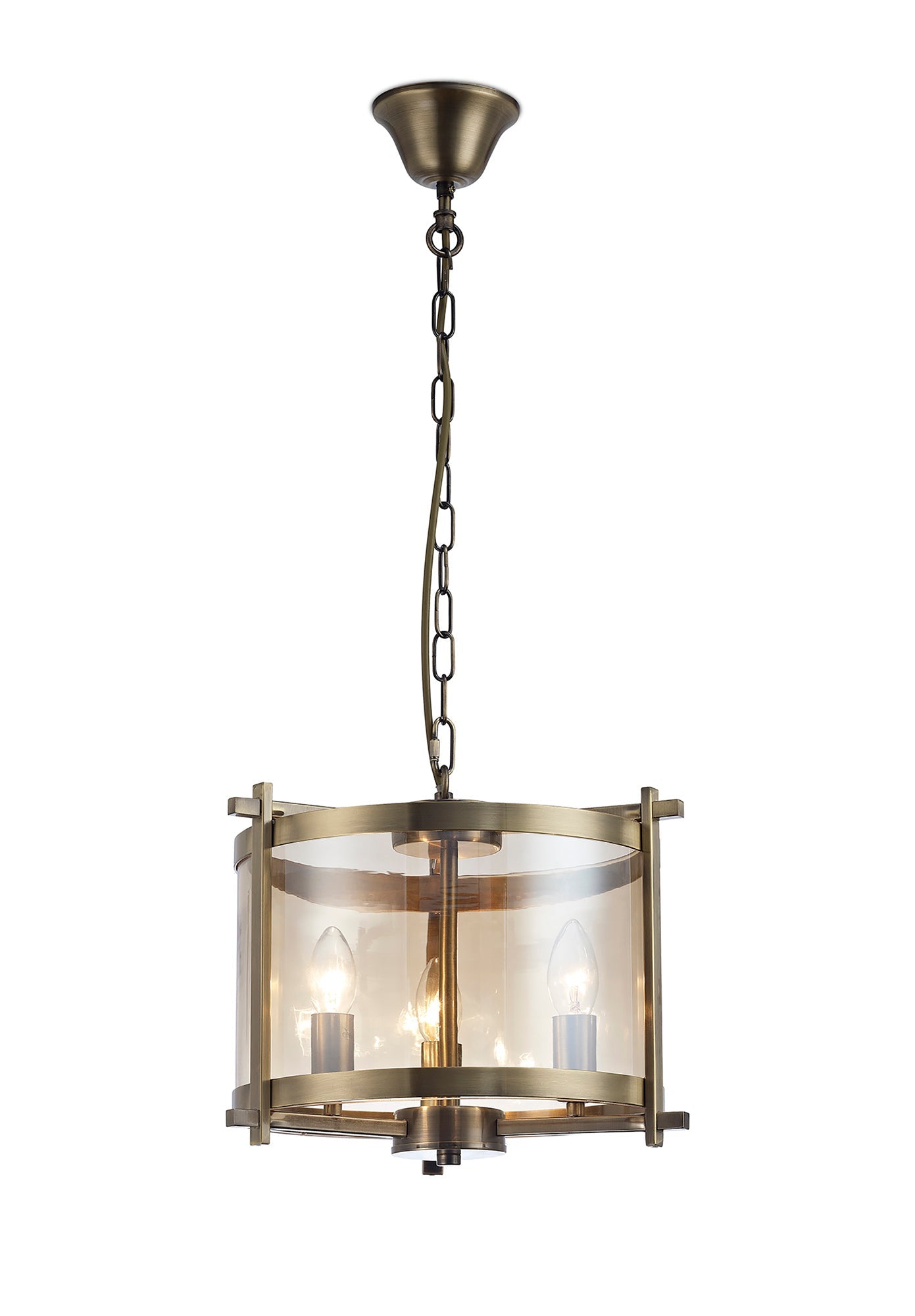 Deco - Nolan 3 Light Lantern - Luminosity Designs Ltd