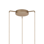 Mantra - Nora 3 Light Natural Aesthetic Pendant - Luminosity Designs Ltd