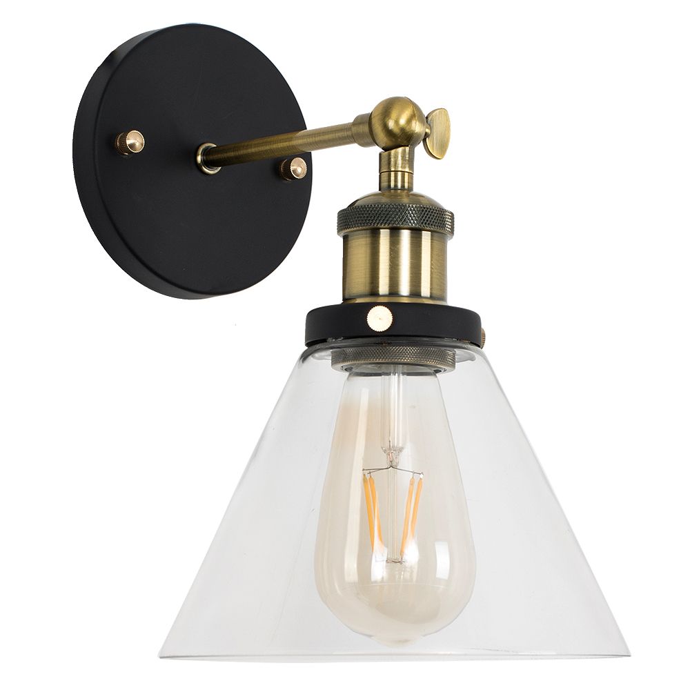 lse - Norton Steampunk Industrial Wall Light - Luminosity Designs Ltd