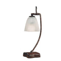 Mantra - Oberture Table Lamp 1 Light E14, Brown/Black Oxide (Mantra m2007) - Luminosity Designs Ltd