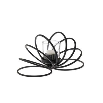 Diyas Home - Oreo Candle Holder 8 Ring - Luminosity Designs Ltd