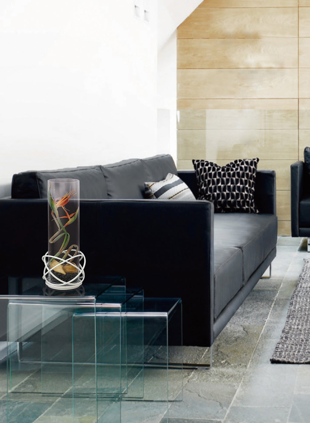 Diyas Home - Oriana Tall Candle Holder - Luminosity Designs Ltd