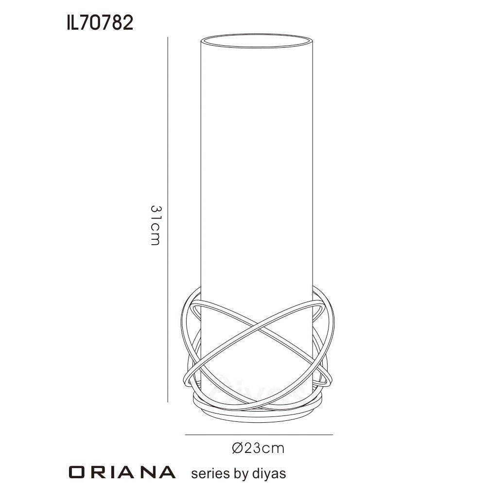Diyas Home - Oriana Tall Candle Holder - Luminosity Designs Ltd