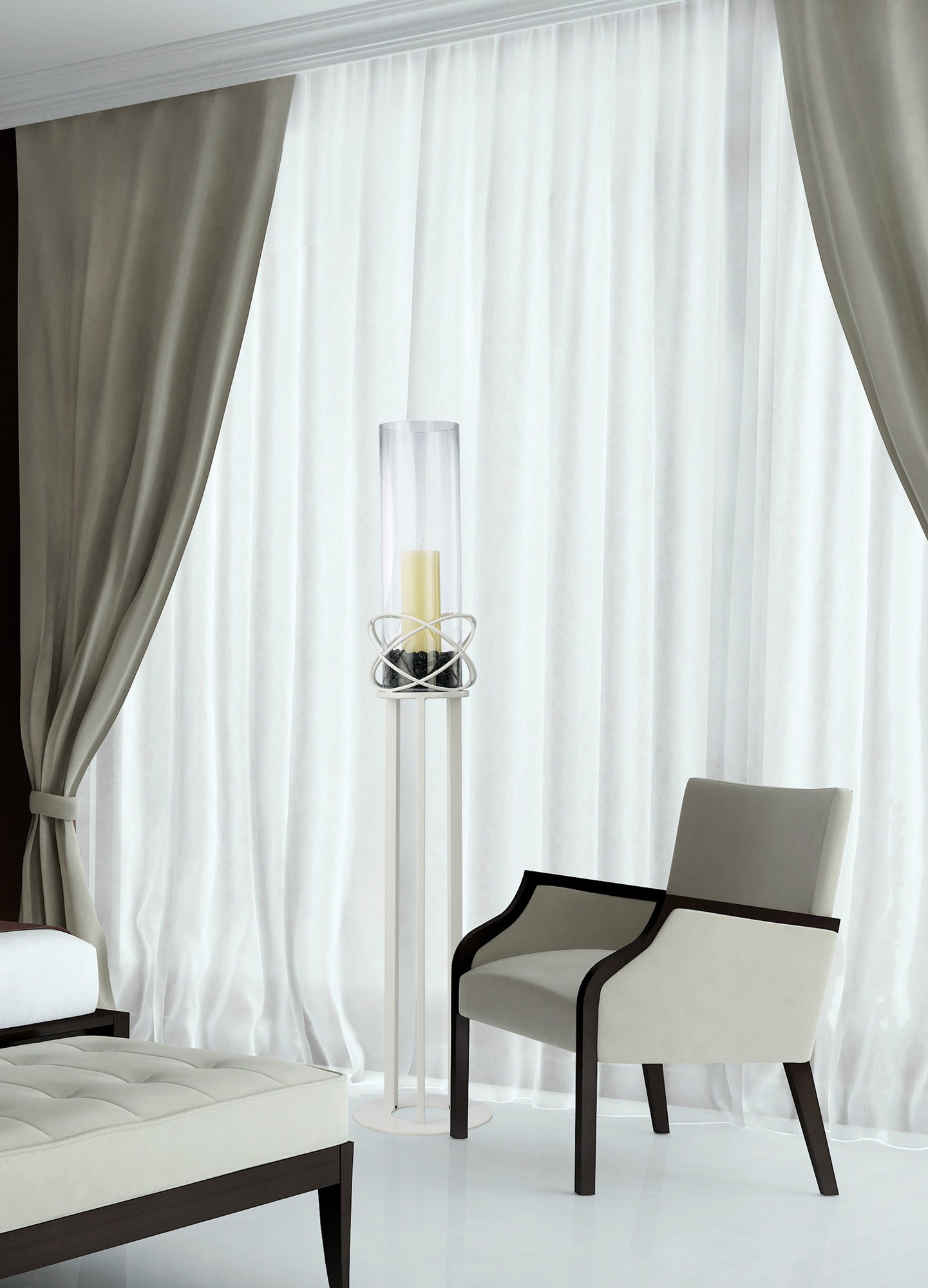 Oriana Floor Lamp Candle Holder