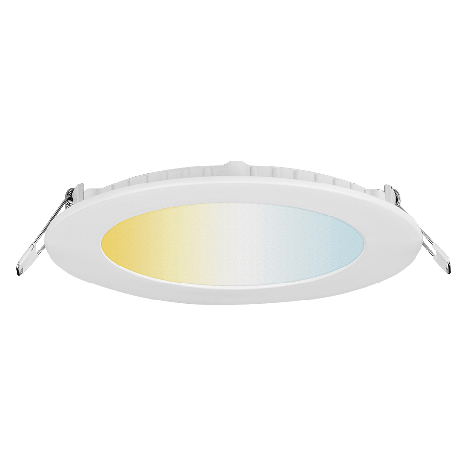 Crompton - Orphica Slim Circular Recessed CCT Downlight - Luminosity Designs Ltd