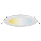 Crompton - Orphica Slim Circular Recessed CCT Downlight - Luminosity Designs Ltd