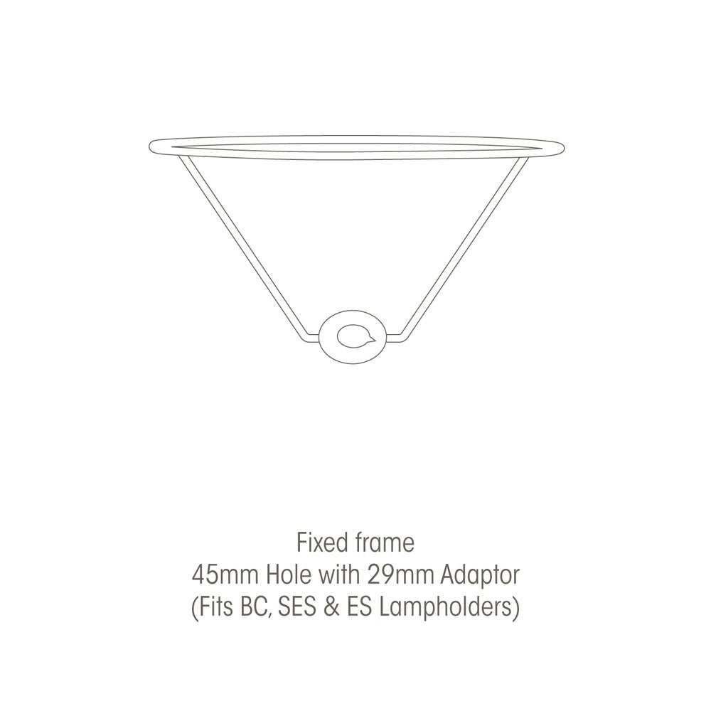 Oaks Lighting - Oval Faux Silk Lined Lampshade - Luminosity Designs Ltd