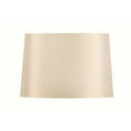 Oaks Lighting - Oval Faux Silk Lined Lampshade - Luminosity Designs Ltd