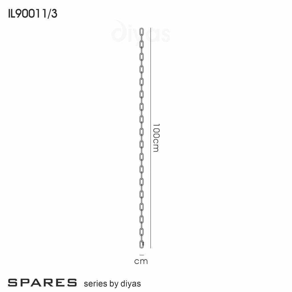 Diyas - Oval Light Duty Chain - Luminosity Designs Ltd