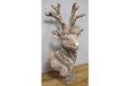 Luminosity Designs - Oxidised Iron Effect Victorian Style Large Stag Bust - Luminosity Designs Ltd
