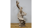 Luminosity Designs - Oxidised Iron Effect Victorian Style Large Stag Bust - Luminosity Designs Ltd