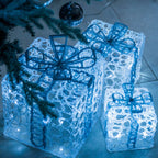lse - Pack of Three Light Up Christmas Gifts - Luminosity Designs Ltd