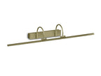 Mantra Fusion - Paracuru Large Double Armed Slimline Wall Lamp/Picture Light with Warm White Integrated LED (Mantra) - Luminosity Designs Ltd