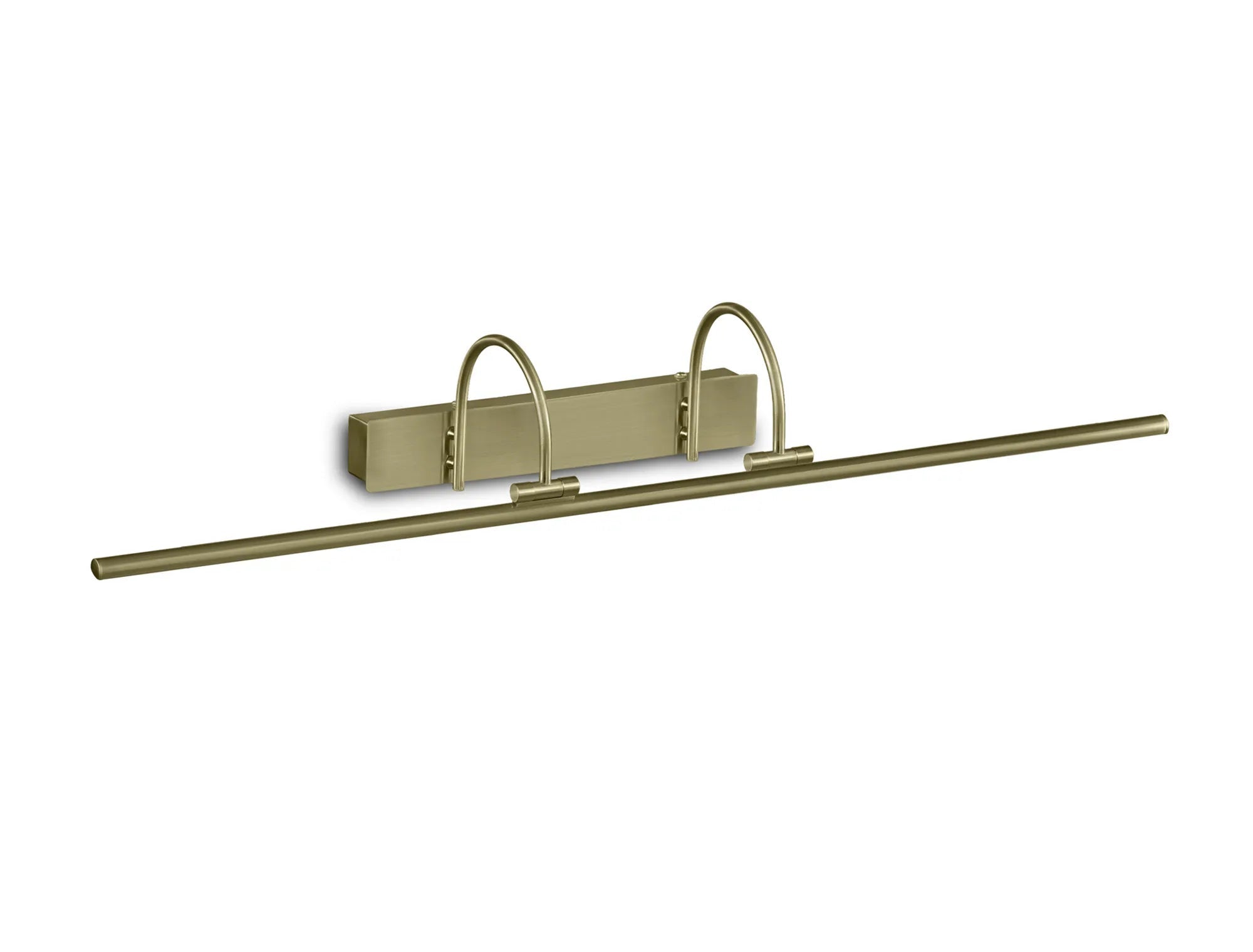 Mantra Fusion - Paracuru Large Double Armed Slimline Wall Lamp/Picture Light with Warm White Integrated LED (Mantra) - Luminosity Designs Ltd