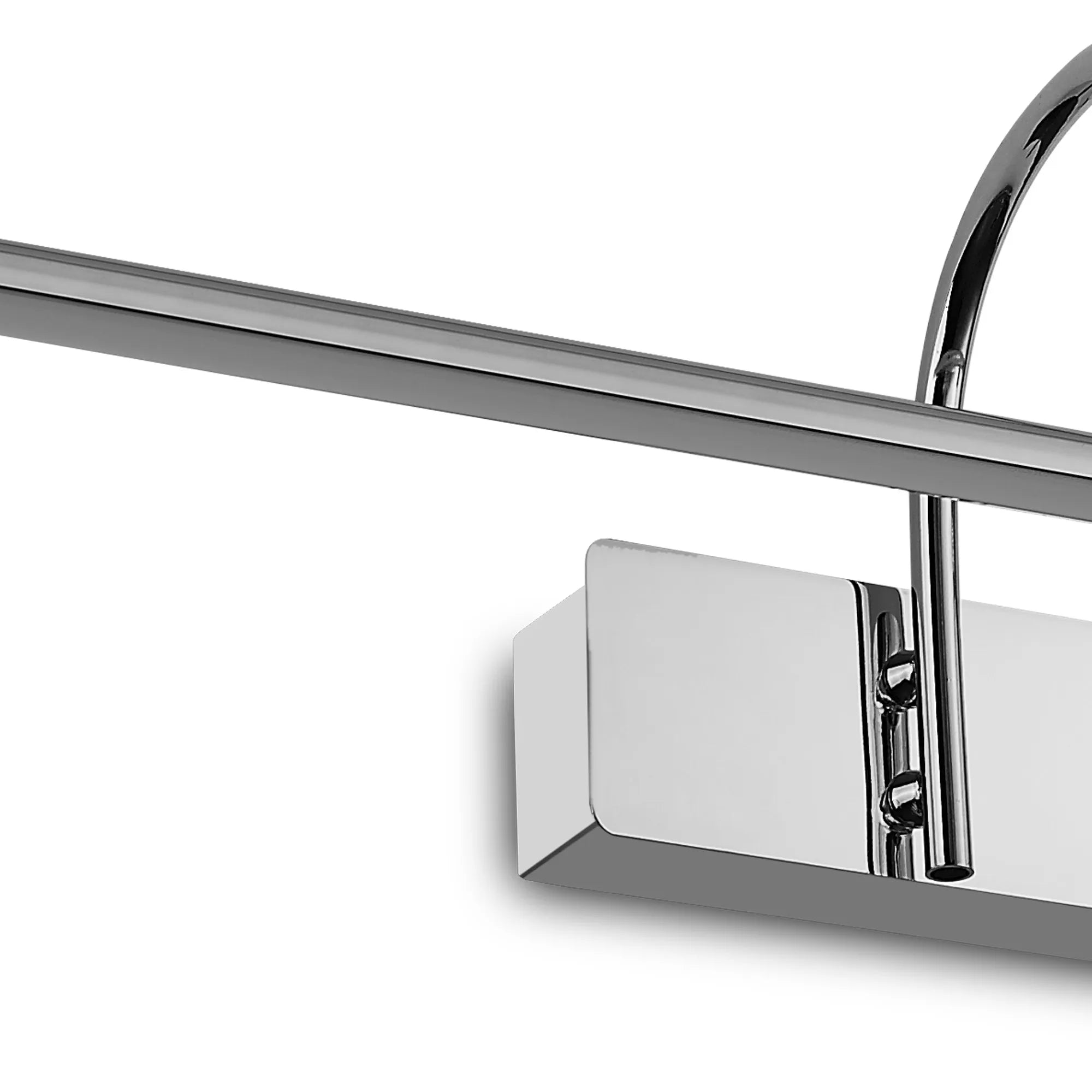 Paracuru Large Double Armed Slimline Wall Lamp/Picture Light with Warm White Integrated LED (Mantra)