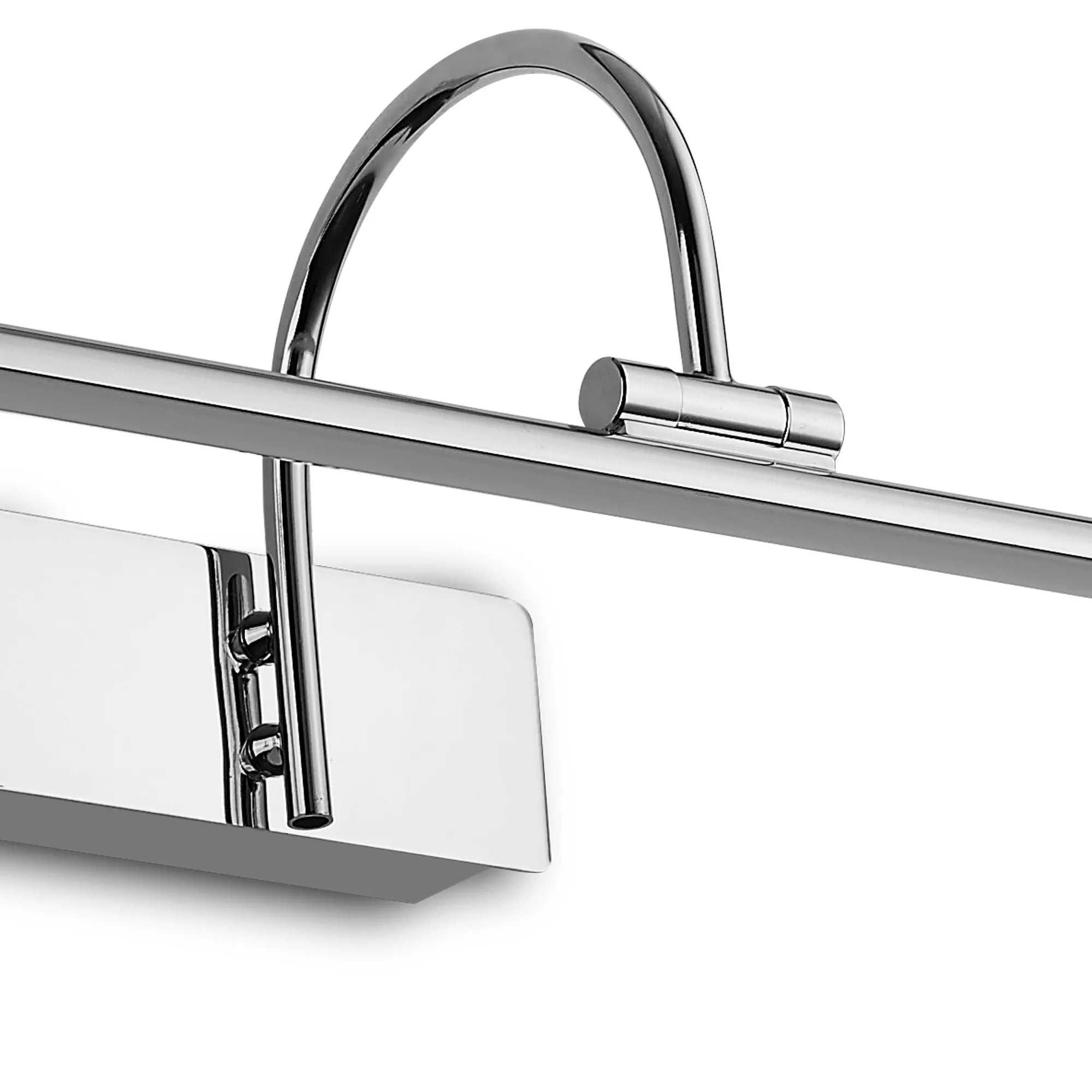 Paracuru Large Double Armed Slimline Wall Lamp/Picture Light with Warm White Integrated LED (Mantra)