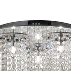 Diyas - Pegasus Ceiling 3 Light G9 Polished Mirror With Crystal - Luminosity Designs Ltd