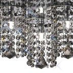 Diyas - Pegasus Ceiling 3 Light G9 Polished Mirror With Crystal - Luminosity Designs Ltd