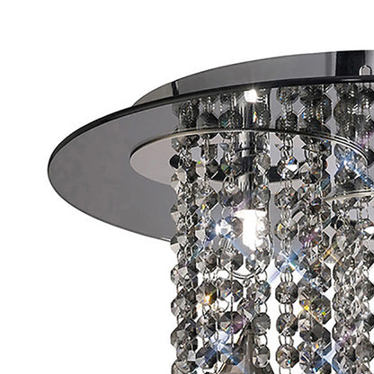 Pegasus Ceiling 3 Light G9 Polished Mirror With Crystal