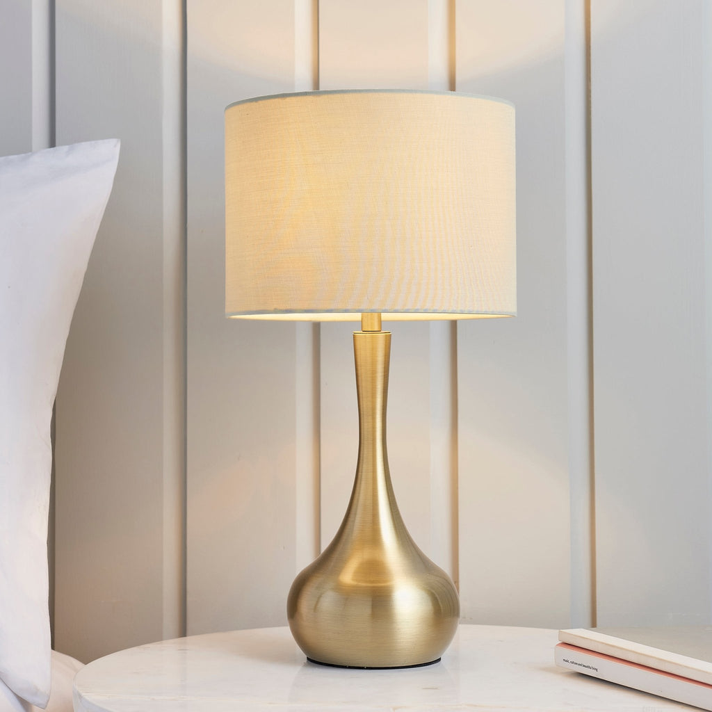 Endon - Piccadilly Touch Table Lamp With Shade (ENDON 61191) - Luminosity Designs Ltd