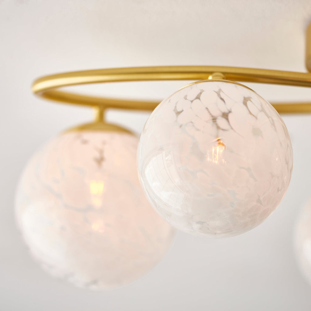 Luminosity Designs - Pinta 6 Light Flush Fitting - Luminosity Designs Ltd