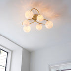 Luminosity Designs - Pinta 6 Light Flush Fitting - Luminosity Designs Ltd
