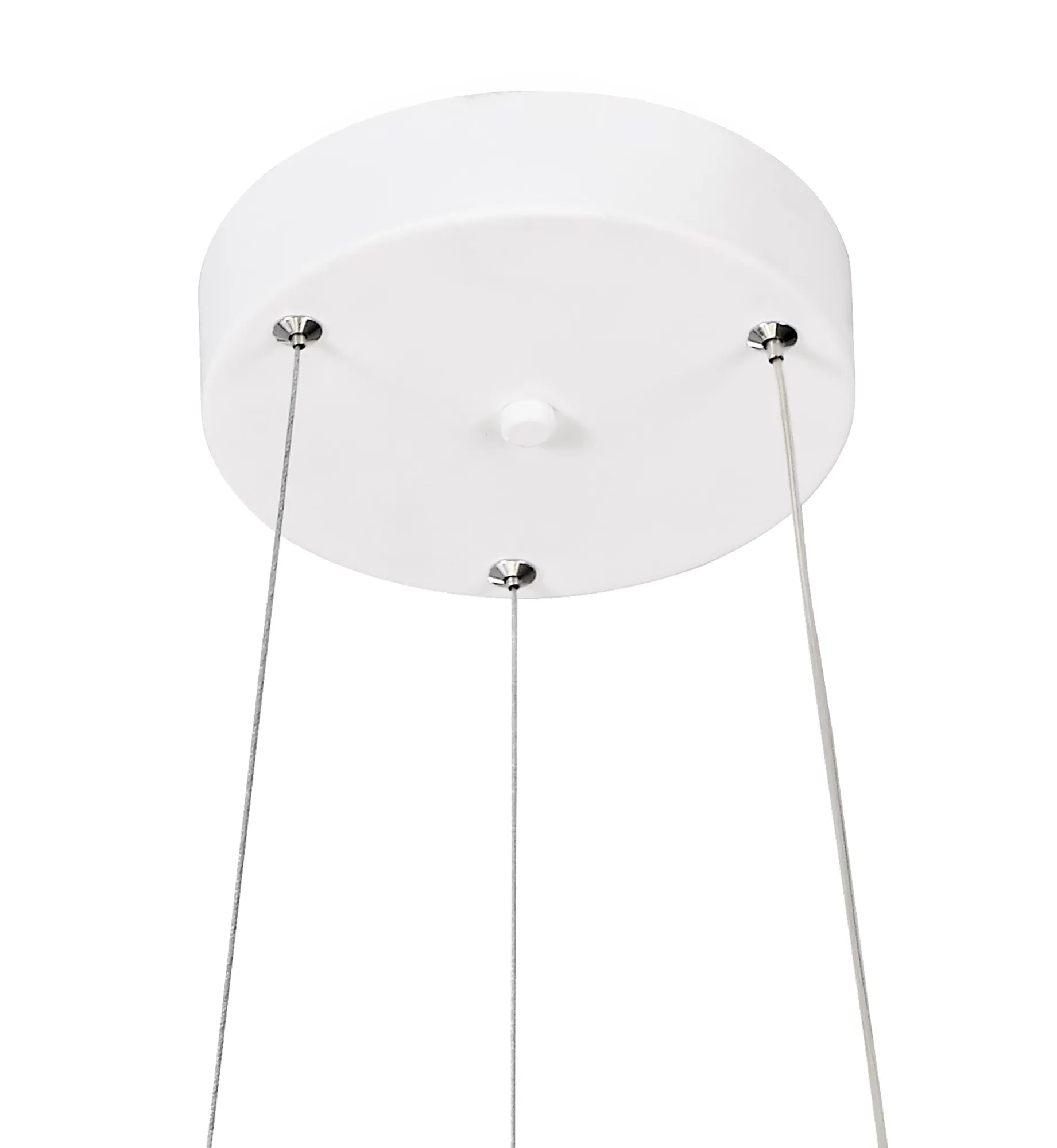 Luminosity Designs - Planet LED Neon 49cm Pendant, 40W LED, 3000K, 1800lm, White - Luminosity Designs Ltd