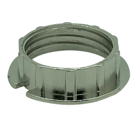 Luminosity Designs - Plated Metal G9 Shade Ring for Holding Glass Lampshades in Place - Luminosity Designs Ltd