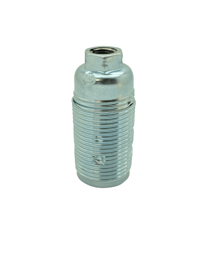 Luminosity Designs - Plated Metal SES Unwitched Lampholder (10mm) - Luminosity Designs Ltd