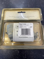 Trendiswitch - Polished Brass 3 gang Dimmer Switch with rope edge - Luminosity Designs Ltd